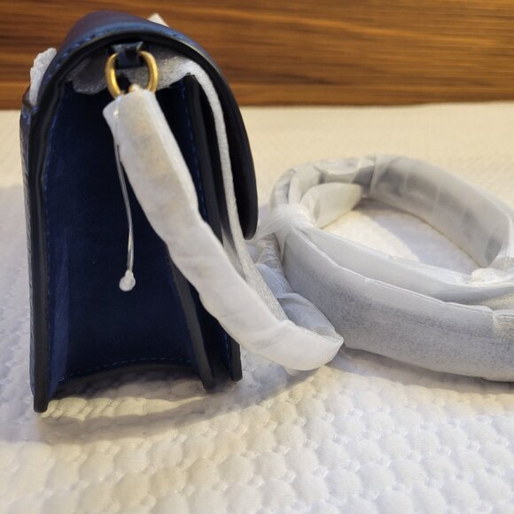 Coach *Deep Blue Beat Crossbody Clutch - Picture 7 of 16